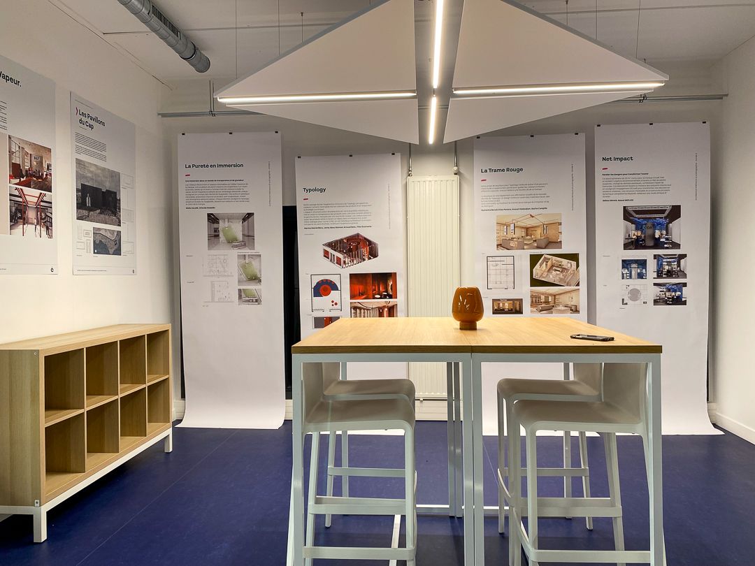 Photo intérieur du Campus de Condé Lille - espace étudiant