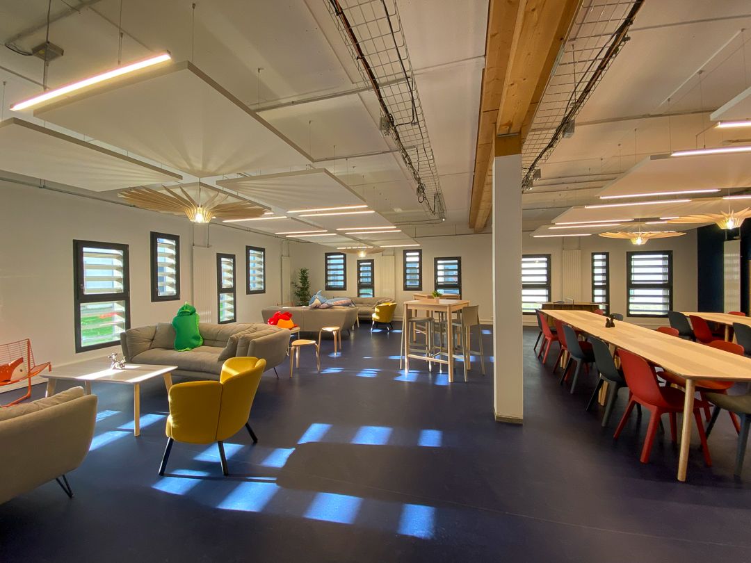 Photo intérieur du Campus de Condé Lille - espace étudiant