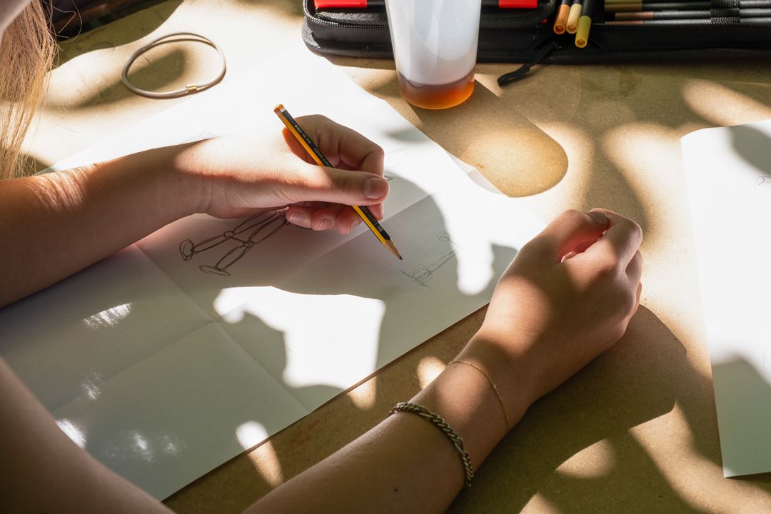 étudiant condé dessin illustration