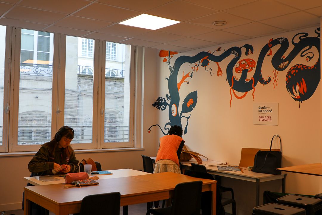 Photo salle pour étudiants de Condé Rennes
